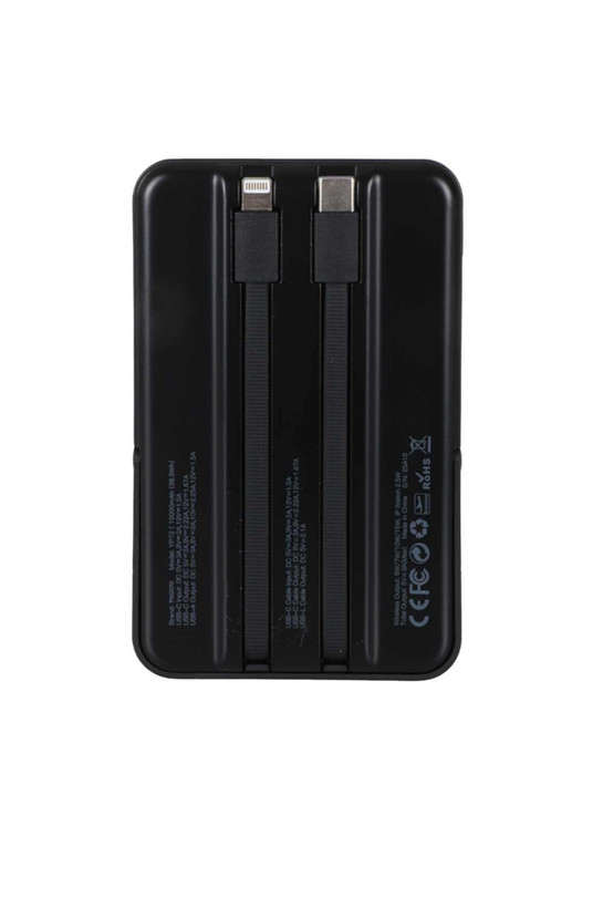 Yesido 10000mAh و فست شارژ )PD( پاوربانک وایرلس مدل 22.5 P72 - مشکی